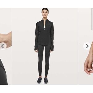 Lululemon On Repeat 7/8 Tight *28 Black Leggings 4